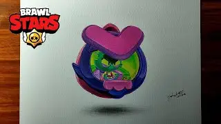 DIBUJANDO A EVE - SPEED DRAWING | BRAWL STARS
