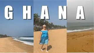 GHANA TRAVEL VLOG // THE BEST BEACH IN GHANA // VOLTA REGION