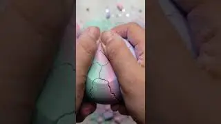✨ Colorful Chalk Ball Crush | Soft Powder Cloud ASMR | AI Generated