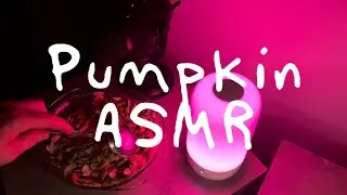 ASMR Pumpkin Seeds at 3AM for sleep🌚🌌