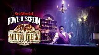 Milton Creek Manor Haunted House 🏚️ | Full POV Walkthrough | SeaWorld San Antonio Howl O Scream