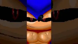SUPER BUFF SONIC.EXE after Sonic #EXE #SonicExe #Glitch #Creepy #SuperEXE #Sonic #SonicNGS #Buff #No