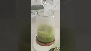 Sweet Matcha with Coconut Water