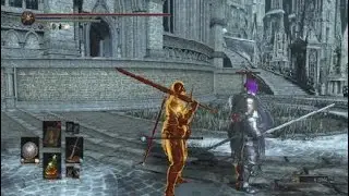 DS3 PVP - Solo estamos vivos porque su coinvasor en el minuto 1:40 decidio esfumarse