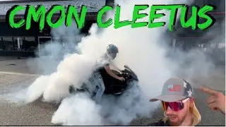 I exploded my tire on my 2023 Gsxr 1000 for Cleetus McFarland