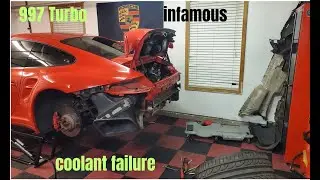 Снятие турбодвигателя Porsche 997 своими руками. 