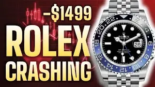 Rolex Market CRASH! Reasons Why Rolex Prices Are Still Dropping