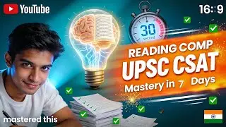 Reading comprehension csat upsc CSE 2026-27 check description 
