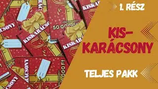 Kiskarácsony – teljes pakk 1. rész – 001-005 – új sorsjegy 2024 – #203