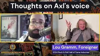 Foreigner's Lou Gramm talks GN'R and Axl's voice | AFD CLIPS
