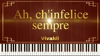 Cessate omai cessate - Ah, ch'infelice sempre (Piano Tutorial)