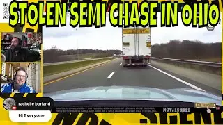 POLICE CHASE STOLEN SEMI TRUCK IN OHIO | WE GOT A CHASE