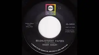 Razzy Bailey - Re-Enlistment Papers