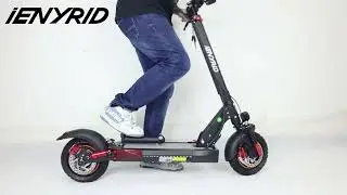 Unboxing and Installation of iENYRID M4 Electric Scooter include Seat Assembly & Folding Operation