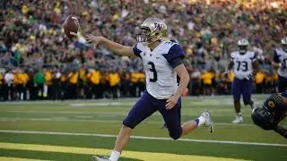 Highlight: Washington football QB Jake Browning ties Pac-12 single-game touchdown record