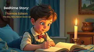 Thomas Edison: The Boy Who Lit Up the World | Inspiring Kids Storytime | Bedtime Stories | Lofi Mom