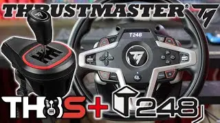 Steering wheel T248 + Shifter TH8S - Unboxing THRUSTMASTER