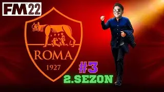 FM 2022 Roma Kariyeri l  2. Sezon l Şampiyonlar Ligi