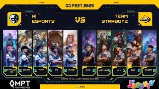 ရှုံးထွက်ပွဲစဥ်✌ACE နဲ့ Dee ပါဝင်သော Team Star Boyz Vs Ai Esports Game 2 (BO 3)