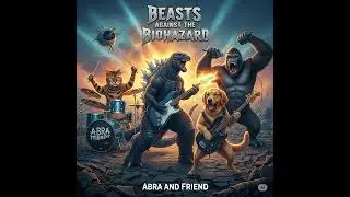 Beast Agaınst the Bıohazard(Abra And Friends) #residentevil #leonskennedy #nemesis  #godzilla #kong