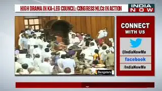 High Drama in Karnataka Legislative Council: BJP's ill Plan thwarted by Congress MLCs
