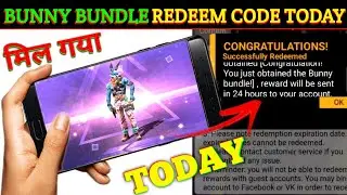 BUNNY BUNDLE REDEEM CODE TODAY | 29 APRIL | REDEEM CODE FREE FIRE | FF REDEEM CODE TODAY 29 APRIL
