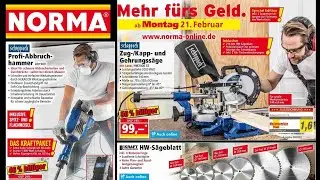 🛒 NORMA Katalog Prospekt 21. bis 27. Februar 2022 - Neuigkeiten, Angebote Deutschland 🇩🇪