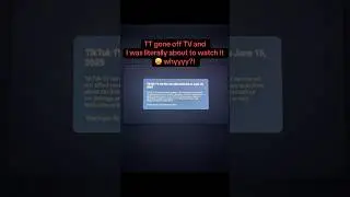 Why now?!? #why #tiktok #tv #tvshow #tiktoktv #discontinued #termination