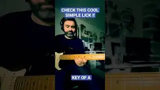 Play This Simple Guitar Lick in A to level up !