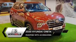 Modified 2020 Hyundai Creta with Accessories | 91wheels.com