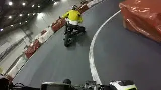 Poprvé v Pitland Praha / ePit / Elektro motorka / Crash / Knee Dragging
