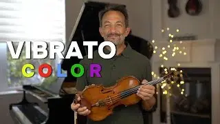 How to add color with Vibrato - Richard Amoroso (violinist, Philadelphia Orchestra)