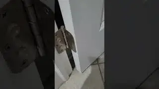 How to fix a door that won't latch for 2 cents