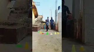 T-Cone Drill for Big Hitters 💥 | Power Batting Practice🔥#shorts #cricket #ytshorts #shortvideo #fyp
