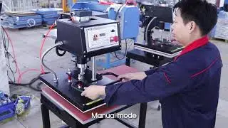 Swing away air operated heat press machine ,24