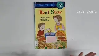 The most delicious reading session ever! 8-year-old reads 'Beef Stew' 😋