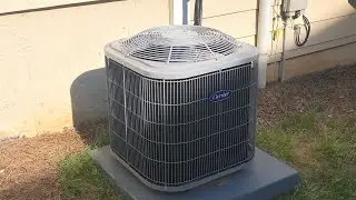 New 2018 Carrier Comfort Series Air Conditioner Starting Up & Running