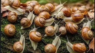 A Walk with the Snail! The Slowpoke That's So Cute (Colony)