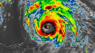 Infrared Satellite Animation of Major Hurricane Allen (1980)
