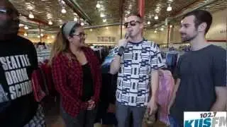 Poppin' Tags At Goodwill with Macklemore & Ryan Lewis