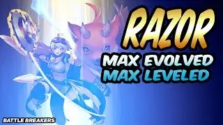 Battle Breakers MAXED Razor Max Evolved Max Level [Epic Games]