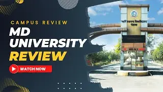 MDU Rohtak campus review || Courses || Fees structure || Placements || facilities || all about MDU