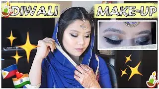 DIWALI INSPIRED EYE MAKEUP 2019 | FILIPINO-INDIAN COUPLE | Faye's Diary
