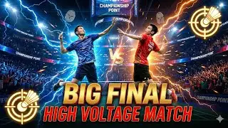 BIG final match🏸#yt gaming video