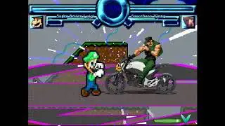 MUGEN AI Showcase: Super Better Luigi by DS12 (Redux!)