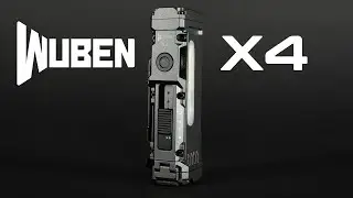 Wuben X4 EDC Flashlight - Review and Unbox
