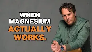 The Best Time to Take Magnesium (90% Are Deficient) | For Sleep, Weight & Dreams.