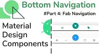 Bottom Navigation : #Part 4 | Android Bottom Navigation With Fab Button | Android Studio Tutorial
