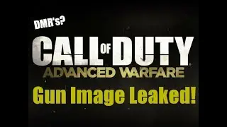 Advanced Warfare Leaked Gun Image! Possible DMR's? - CoD Advanced Warfare
