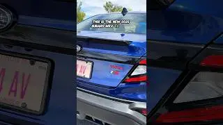 New 2025 Subaru WRX tS Top Performance Trim
